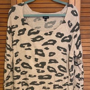 Torrid Animal Print Sweater